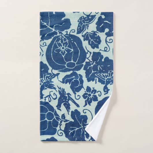 HAND TOWEL : JAPANESE WOODBLOCK HANDDOEK (Handdoek)