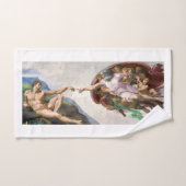 HAND TOWEL : MICHELANGELO : DE OPRICHTING VAN ADAM HANDDOEK (Handdoek)