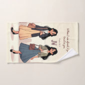 hand towel (sisters preaching)  (Serviette à main)