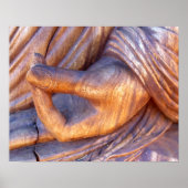 Hand van Boeddha Poster (Voorkant)