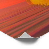 Hand van God die de zon vasthoudt Poster (Hoek)