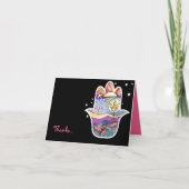 Hand van God Hemsa Dank u kaart (Voorkant)