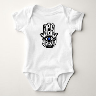 Hand van Hamsa Fatima Evil Eye Romper