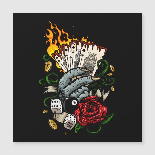 Hand van Kaarten (Voorkant)