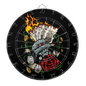 Hand van Kaarten Dartbord (Voorkant)