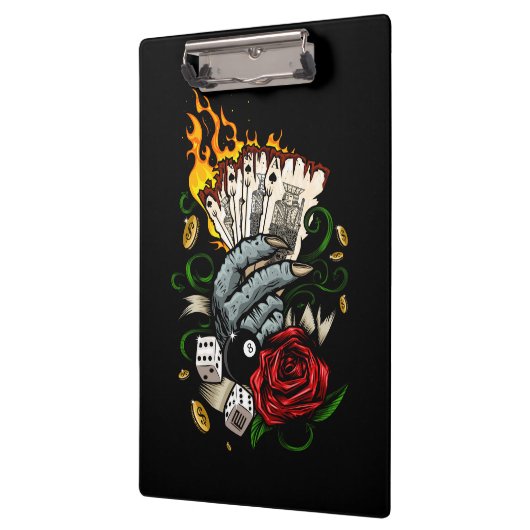 Hand van Kaarten Klembord (Links)