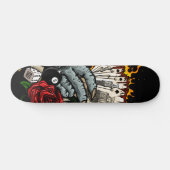 Hand van Kaarten Skateboard (Horizontaal)
