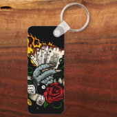 Hand van Kaarten Sleutelhanger (Achterkant)