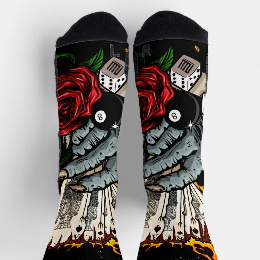 Hand van Kaarten Sokken (Top)