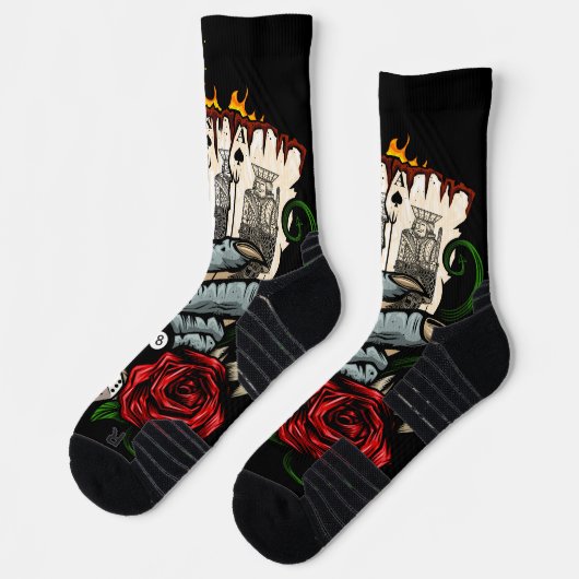 Hand van Kaarten Sokken (Links)