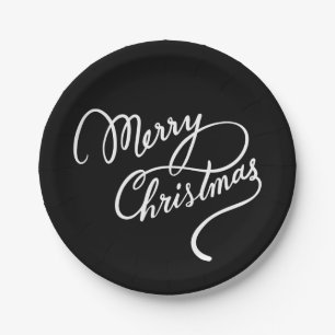 HAND-VAN LETTERS VOORZIEN VROLIJKE KERSTMIS %PIPE% PAPIEREN BORDJE