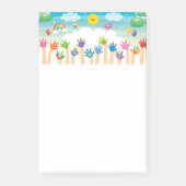 Hand Vol Fun Post-it® Notes (Voorkant)