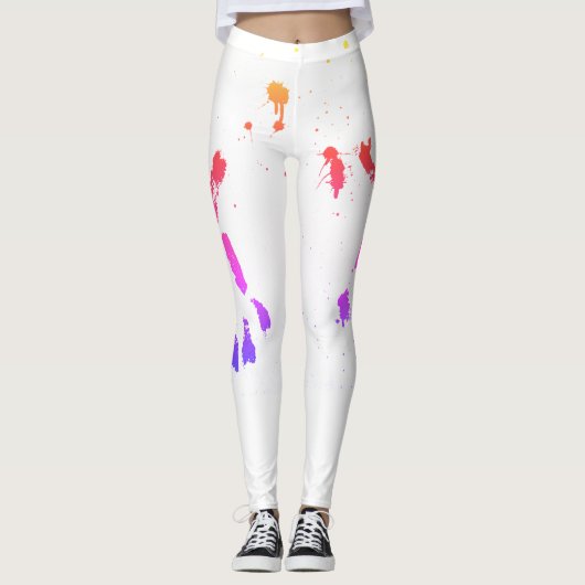 Hand vol leggings (Voorkant)