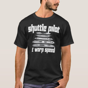 Hand Weaver-weving Shuttle Pilot bij kloostersnelh T-shirt