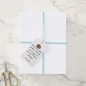 Hand Written Christmas  Cadeaulabel (Met Touw)