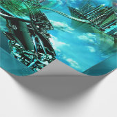 HandAangehouden Modern Uniek Cadeaupapier (Hoek)