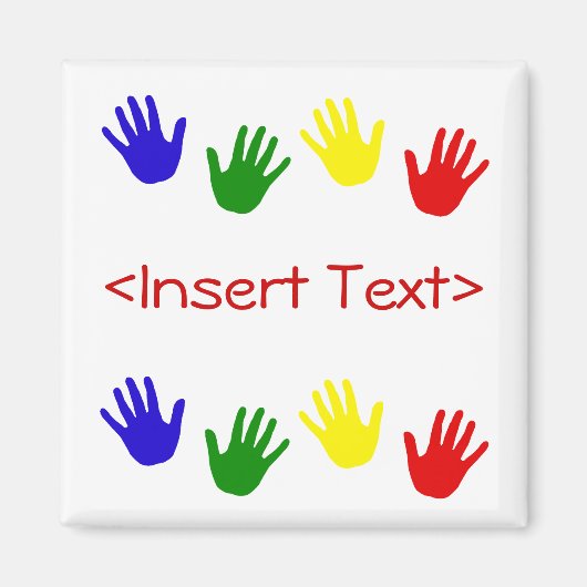 Handafdrukken Magneet (Voorkant)