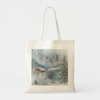 Handbag Ann Hayes schildert de Beierse sneeuwdroom Tote Bag