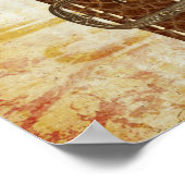 Handbagageclaimteken Poster (Hoek)