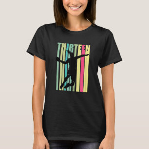Handbal 13e verjaardag meisjes speler Team Motivat T-shirt