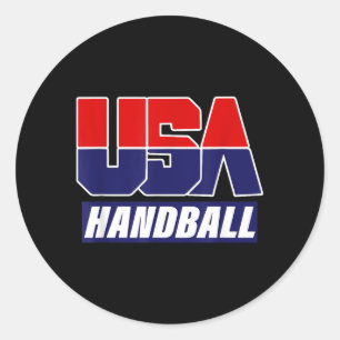 Handbal 2021 Usa Team Ronde Sticker