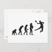 Handbal Briefkaart (Voorkant / Achterkant)