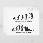 Handbal Briefkaart (Voorkant / Achterkant)