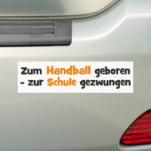 Handbal Bumpersticker (Op auto)