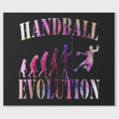 handbal cadeaupapier (Vlak)