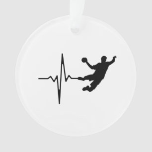 Handbal - de Hartslag van de Speler van de Handbal Ornament