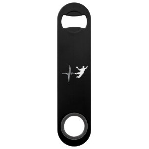 Handbal - de Hartslag van de Speler van de Handbal Speed Flessenopener