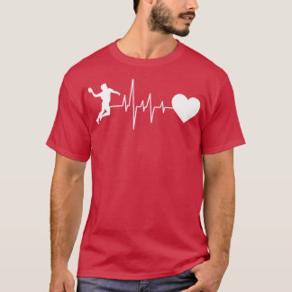 Handbal Handbal Speler Hartslag 1 T-shirt