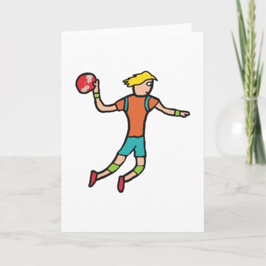 Handbal Kaart (Voorkant)