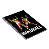 Handbal Notitieboek (Rechterzijde)