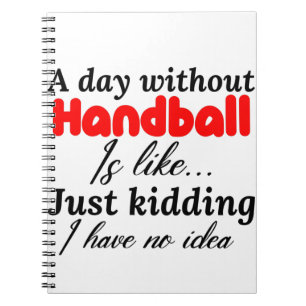 handbal notitieboek