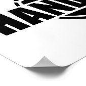 Handbal Poster (Hoek)