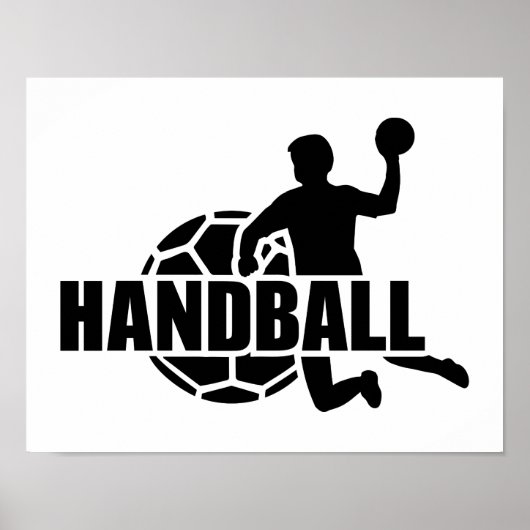 Handbal Poster (Voorkant)