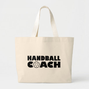 Handbalcoach Grote Tote Bag