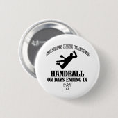handbaldesign ronde button 5,7 cm (Voorkant /achterkant)