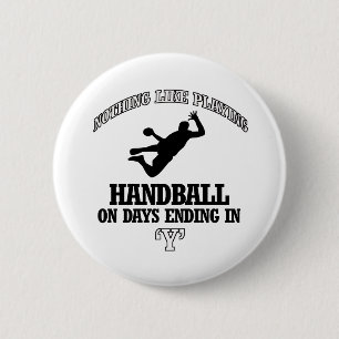 handbaldesign ronde button 5,7 cm