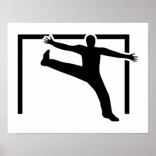 Handbalkeeper Poster