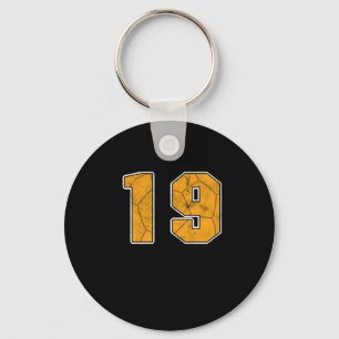 Handball 19 th Birthday Celebration Sports Gift Sleutelhanger
