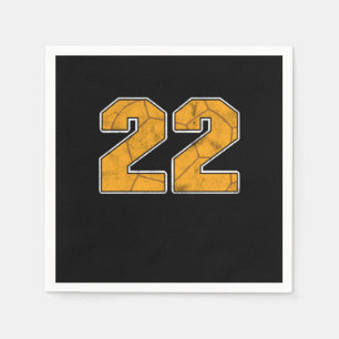 Handball 22 and Birthday Celebration Sports Gift Servet