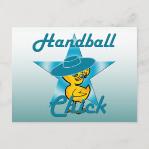 Handball Chick #7 Briefkaart
