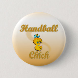 Handball Chick Ronde Button 5,7 Cm
