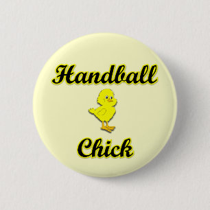 Handball Chick Ronde Button 5,7 Cm