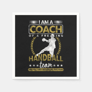 Handball Coach Throting Team Sportgoal Gift Servet