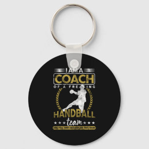 Handball Coach Throting Team Sportgoal Gift Sleutelhanger