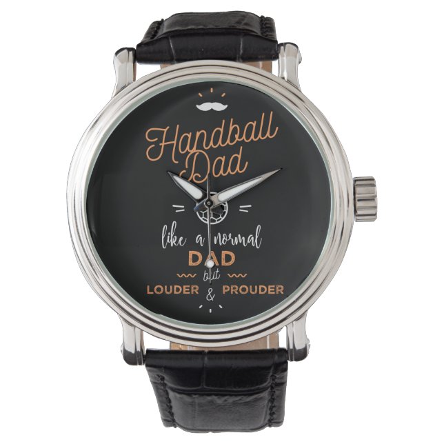 Handball dad horloge (Voorkant)