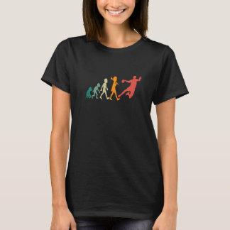 Handball Evolution Handball Retro-spelers & ventil T-shirt